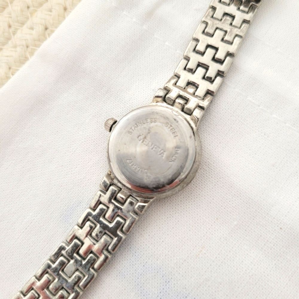GENEVA Silver Watch - Picture 2 of 4